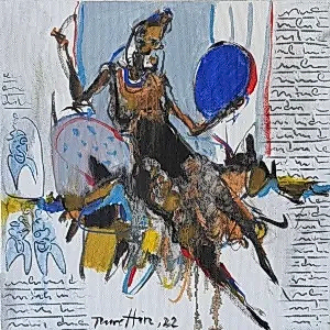 NURETTİN AKKAYA tarafından 2022 yılında 25x25 cm ölçülerinde Tuval üzeri yağlı boya tekniği ile yapılmıştır.