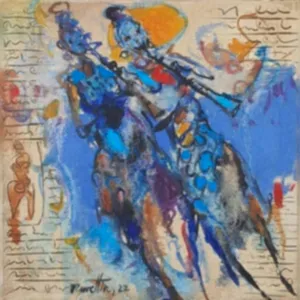 NURETTİN AKKAYA tarafından 2022 yılında 25x25 cm ölçülerinde Tuval üzeri yağlı boya tekniği ile yapılmıştır.