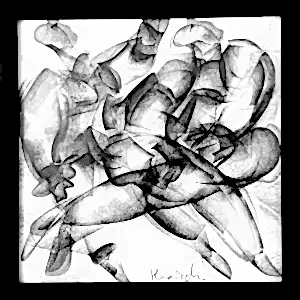 ALİ HERİSCHİ tarafından 2022 yılında 25x25 cm ölçülerinde Kağıt üzeri karışık teknik tekniği ile yapılmıştır.