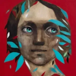 SEMA ÖCAL tarafından 2022 yılında 25x25 cm ölçülerinde Tuval üzeri yağlı boya tekniği ile yapılmıştır.