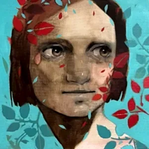 SEMA ÖCAL tarafından 2022 yılında 25x25 cm ölçülerinde Tuval üzeri yağlı boya tekniği ile yapılmıştır.