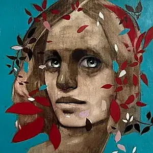 SEMA ÖCAL tarafından 2022 yılında 25x25 cm ölçülerinde Tuval üzeri yağlı boya tekniği ile yapılmıştır.