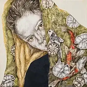 ILGIN ERDEM tarafından 2021 yılında 60x60 cm ölçülerinde Tuval üzeri yağlı boya tekniği ile yapılmıştır.