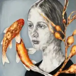 ILGIN ERDEM tarafından 2021 yılında 60x60 cm ölçülerinde Tuval üzeri yağlı boya tekniği ile yapılmıştır.