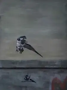 YİĞİT ALTIPARMAKOĞULLARI tarafından 2014 yılında 120x90 cm ölçülerinde Tuval üzeri karışık teknik tekniği ile yapılmıştır.