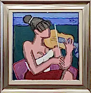 ADNAN TURANİ tarafından 2009 yılında 50x50 cm ölçülerinde Tuval üzeri yağlı boya tekniği ile yapılmıştır.