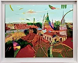 HAKAN ESMER tarafından 2017 yılında 73x92 cm ölçülerinde Tuval üzeri yağlı boya tekniği ile yapılmıştır.