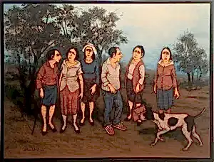 ORHAN UMUT tarafından 2017 yılında 90x120 cm ölçülerinde Tuval üzeri akrilik boya tekniği ile yapılmıştır.