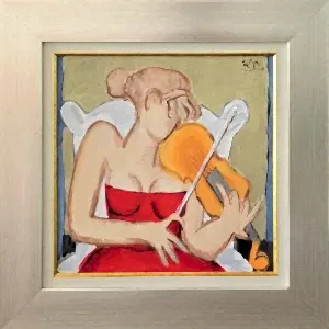 ADNAN TURANİ tarafından 2014 yılında 40x40 cm ölçülerinde Tuval üzeri yağlı boya tekniği ile yapılmıştır.