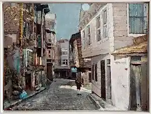 KADİR ABLAK tarafından 2020 yılında 80x100 cm ölçülerinde Tuval üzeri yağlı boya tekniği ile yapılmıştır.