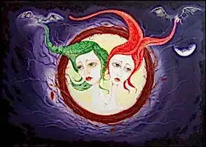 ZEKİYE AKALIN tarafından 2021 yılında 70x100 cm ölçülerinde Tuval üzeri yağlı boya tekniği ile yapılmıştır.